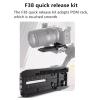 F38 2408 Quick Release System for DJI RS 2/RSC 2 Gimbals QR Mounting Plate System for DJI RS 2/RSC 2/RS3/RS3 Pro Gimbals view 2