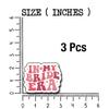 (3Pcs) in My Bride Era Sticker, Sticker Gifts Bride Decorate Books, Laptops, Water Bottles Kindles Stickers, Phones Tumbler Waterproof Vinyl 3" Inch view 2