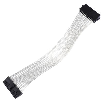 HOMSFOU 4pcs Computer Power Cable ATX Power Supply Extension Wire Motherboard Cable