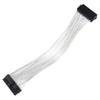 HOMSFOU 4pcs Computer Power Cable ATX Power Supply Extension Wire Motherboard Cable view 1
