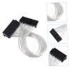 HOMSFOU 4pcs Computer Power Cable ATX Power Supply Extension Wire Motherboard Cable view 2
