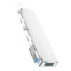 HOMSFOU 1pc 4 Hub Ethernet Cable Ethernet Adapter Flash Drive Data Cable Tv Antennas Charger Adapters Charger Tv Power Cord USB Antena Dispenser Abs Portable view 1