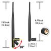 915MHz LoRa Antenna Indoor 3dBi Gain Omni SMA Male view 2