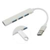 HOMSFOU 3pcs USB Hub for Laptop Aluminium Alloy USB Extension Data Hub Splitter Computer Adapter view 2