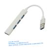 HOMSFOU 3pcs USB Hub for Laptop Aluminium Alloy USB Extension Data Hub Splitter Computer Adapter view 4