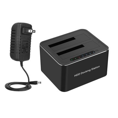 AOKWAWALIY Hard Drive Dock Offline Cloning Function Supports and Ssd USB Uasp Enabled up to Capacity Easy Plug Play Design Compatible