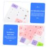 Gadpiparty 3pcs Keyboard Cover Ergonomic Keyboard Case Water Dust Stain Protector Skin for Laptop Key Cover Backlight Pass view 2
