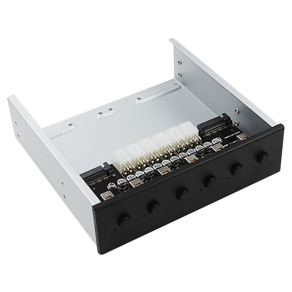 AOKWAWALIY Hard Drive Power Control Selector for Desktop Computer Manage Drives Independently High Temperature Resistant Enhanced Data Safety Reliable Power System