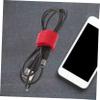 MERRYHAPY 50pcs Cable Organizer Ties Reusable Hook and Loop Cord Management for Appliances and Computers No Adhesive Residue Material Random Colors view 3