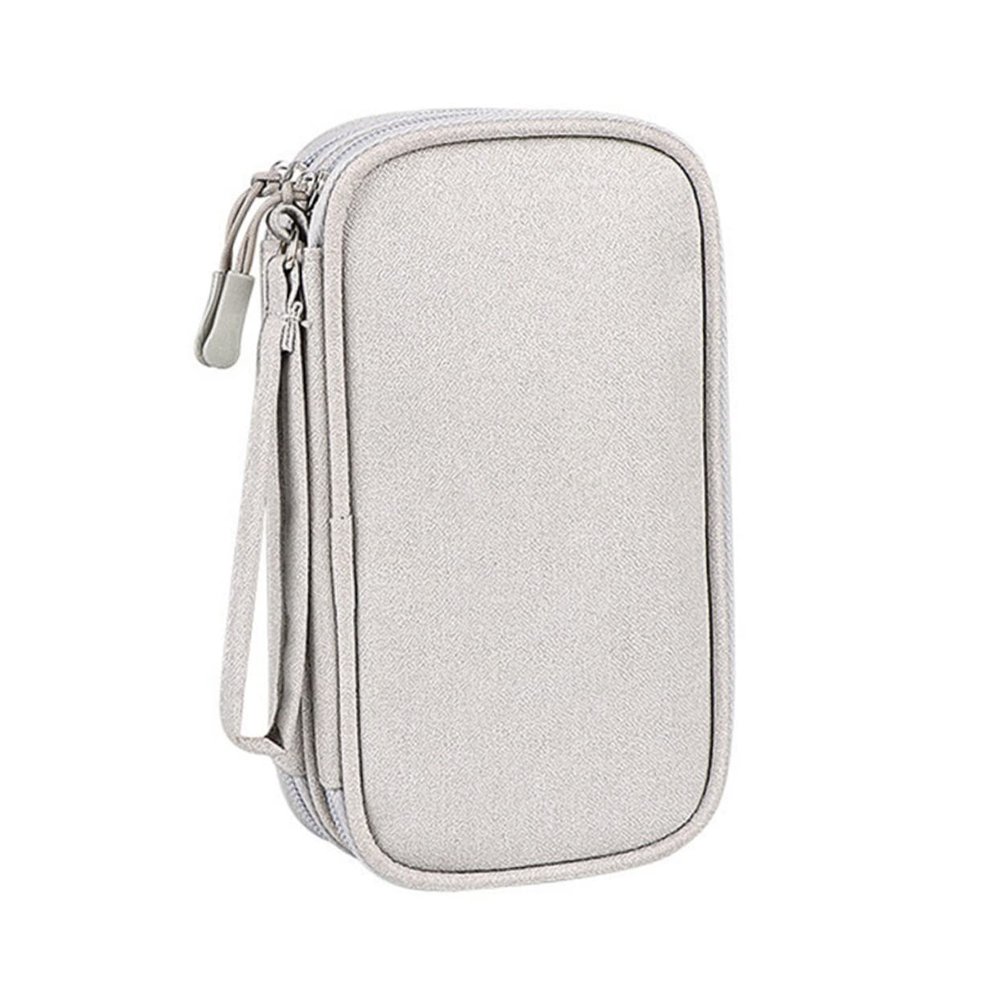 FELTECHELECTR Hard Drive Case Headphone Organizer Charger Organizer Earphone Bag Cord Organizer Case Headphone Charger Electronic Cord Power Supply Polyester Oxford Travel Hard Disk