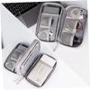 FELTECHELECTR Hard Drive Case Headphone Organizer Charger Organizer Earphone Bag Cord Organizer Case Headphone Charger Electronic Cord Power Supply Polyester Oxford Travel Hard Disk view 2