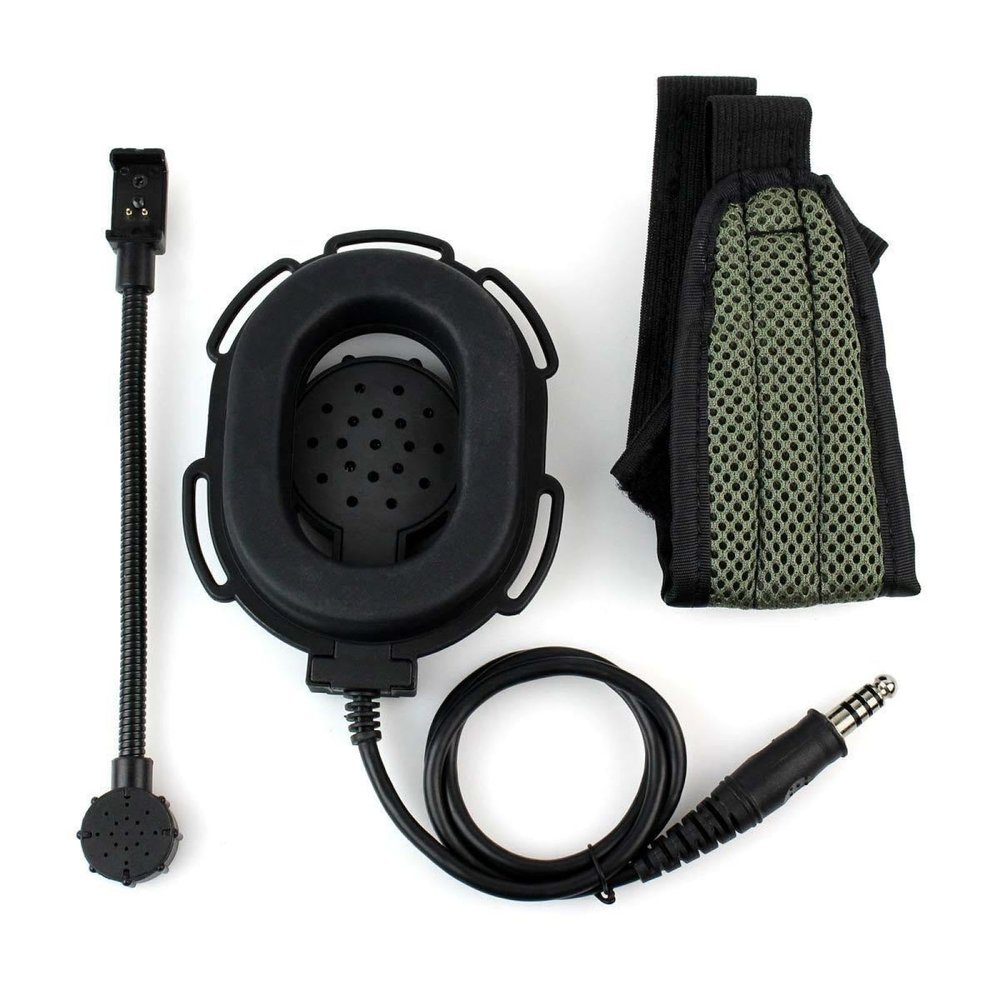 CHICHIYANG Z Tactical Bowman Elite II Headset with Adjustable Elasticized Nylon Straps Replacement Parts