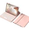 kaidisen Keyboard Case for iPad 10th Generation Case with Magnetic Detachable Keyboard, 2022 iPad 10 Candy Color Round Key Keyboard Cover,Pink view 1
