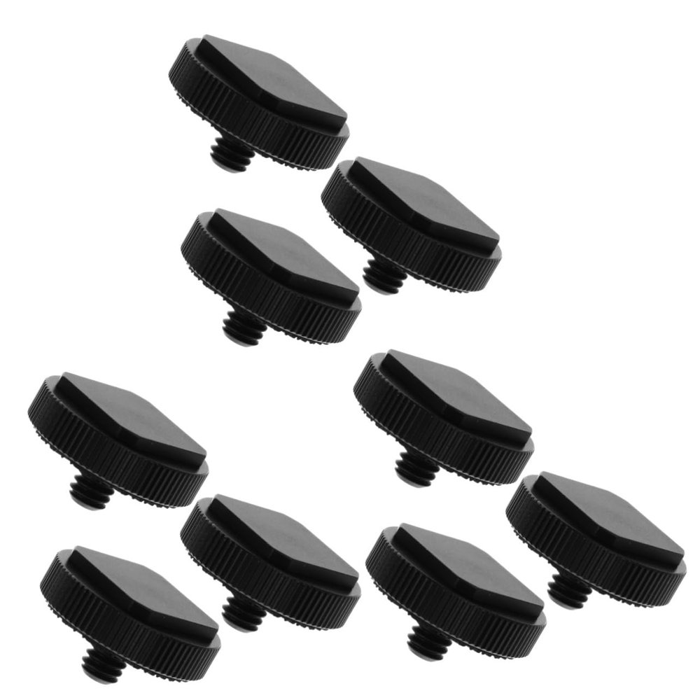 DirectNine Basics 9pcs Hot Shoe Mount Adapter Flash Shoe Adapter for Monitor Light Stand Non- Pad Compatible Accessories