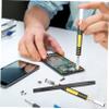 jojofuny 2sets Disassemble Tool Kit Dual Ends Metal Spudgers for and Tablet Repair Lightweight and Compact Pry Tools for Safe Electronics Maintenance view 3