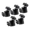 Veemoon 5pcs Mobile Phone Clip Adapter Spherical and Screw Lightweight Metal Cold Shoe Flash Stand Bracket for Tripods and Portable Design view 1