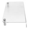 ARTIBETTER Desk Monitor Riser Acrylic Monitor Stand Riser, 50x20x5cm Acrylic Stand for Desk Clear Desk Organizer Shelf Riser Tray for Monitors, Laptops, Printers view 1
