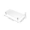 ARTIBETTER Desk Monitor Riser Acrylic Monitor Stand Riser, 50x20x5cm Acrylic Stand for Desk Clear Desk Organizer Shelf Riser Tray for Monitors, Laptops, Printers view 2