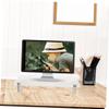 ARTIBETTER Desk Monitor Riser Acrylic Monitor Stand Riser, 50x20x5cm Acrylic Stand for Desk Clear Desk Organizer Shelf Riser Tray for Monitors, Laptops, Printers view 3