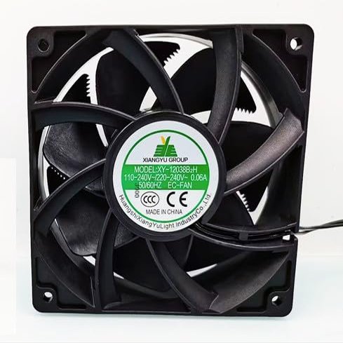 Qideyipe XY-12038B2H 12038 High Air Volume Fan XY-12038B2H 110V-220V Energy Saving Boosting 12cm Cabinet Case Cooling Fan