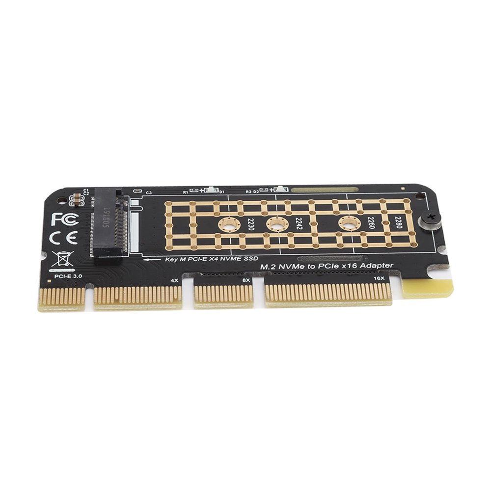 CFTGIW M.2 NGFF SSD to PCI E 3.0 X16 High Speed SSD Hard Disk Adapter Expansi This Adapter Card Adopts Differential Line and on Riser Card Nvme Adaptor M. 2 to PCI E3.0X16 High,