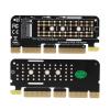 CFTGIW M.2 NGFF SSD to PCI E 3.0 X16 High Speed SSD Hard Disk Adapter Expansi This Adapter Card Adopts Differential Line and on Riser Card Nvme Adaptor M. 2 to PCI E3.0X16 High, view 3