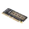 CFTGIW M.2 NGFF SSD to PCI E 3.0 X16 High Speed SSD Hard Disk Adapter Expansi This Adapter Card Adopts Differential Line and on Riser Card Nvme Adaptor M. 2 to PCI E3.0X16 High, view 4