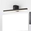Mirror Light LED Vanity Lamp Modern Black Mirror Light,with Acrylic Lampshade,3000K Warm White,LED Light Mirror Cabinet Lamp Compatible with . Restaurant Bedroom Wall Bedside Decor Lamp, 40cm 9w ,pend view 2