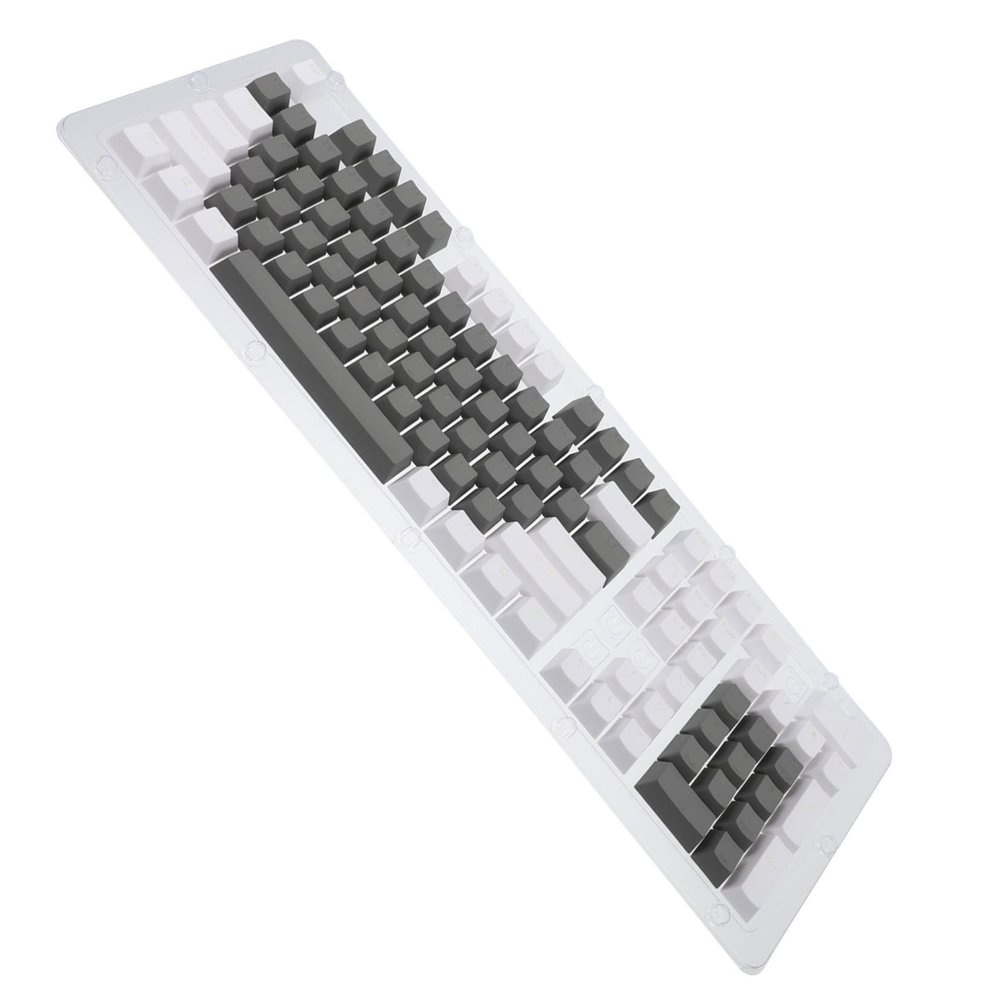 Gadpiparty 1set Pbt Mechanical Keycaps Key Keyboard Caps Translucent Design Wear-Resistant for Custom Gaming and Typing