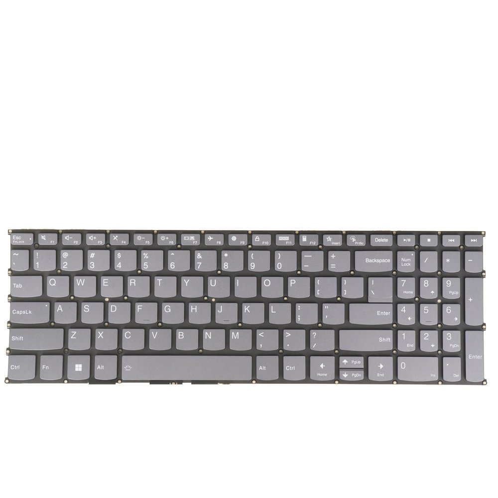 AZUBAYCOM US English Layout- Laptop Keyboard for Lenovo IdeaPad 3-15ADA6 3-15ALC6 3-15ITL6 3-17ADA6 3-17ALC6 3-17ITL6 82KR 82KU 82MF 82H8 82MD 82KS 82KV 82H9 PR5SB, Backlit
