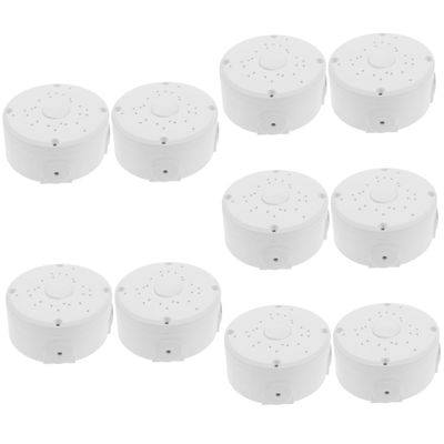 OSALADI 10pcs Box Weatherproof Electrical Boxes Outdoor Electric for Camera Cable Hider Junction Cover
