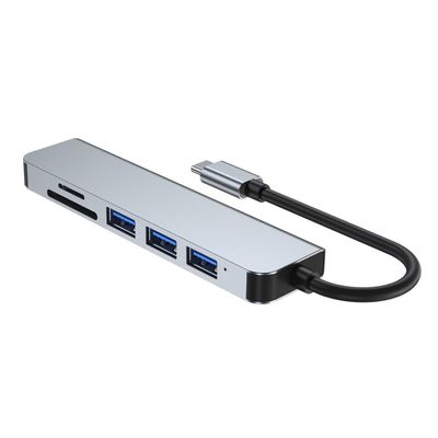 Gadpiparty 3pcs USB Hub for Phone and Tablet Ports Type Dock Video Output Card Reader and Power for Laptop and Mobile Devices