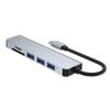Gadpiparty 3pcs USB Hub for Phone and Tablet Ports Type Dock Video Output Card Reader and Power for Laptop and Mobile Devices view 1