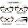 Eyekepper 4-pack Reading Glasses Blue Light Blocking for Women Bling Design Cateye Readers +3.50 view 3
