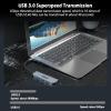 Hylikes USB 3.0 Hub, 4 Ports USB 3.0 Hub with 5Gbps Data Transfer for Laptop,Dell, Chromebook,Keyboard,Mouse,HDD,iPhone 15/15 Pro,Galaxy S23, and More view 4