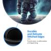 2 PCS Mousepad with Non-Slip Rubber Base 8" Round Mouse-Mat with Stitched Edge Galaxy Astronaut Gaming Mousepad for Wireless Mouses Computer Laptop Home Office Desk Pad view 4