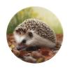 2 PCS Mousepad with Non-Slip Rubber Base 8" Round Mouse-Mat with Stitched Edge Hedgehog Gaming Mousepad for Wireless Mouses Computer Laptop Home Office Desk Pad view 1