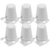ABOOFAN 12 pcs Clockwork Toy Movement White Plastic view 1