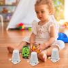 ABOOFAN 12 pcs Clockwork Toy Movement White Plastic view 3
