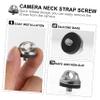 HOMSFOU 8pcs Camera Strap Mounting Screw Neck Strap Accessories Quick Release Design Compatible and Camera Equipment view 2