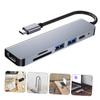 HOMSFOU 2pcs USB Multi-Port Adapter Portable Data Hub USB Splitter Tv Converter Fast Charging Pd view 2