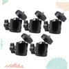 UPKOCH 5pcs Mobile Phone Clip Camera Adapter with Screw Spherical Head Bracket for Tripods Lightweight and Durable Damping Slide Platform for Photography and Vlogging view 2