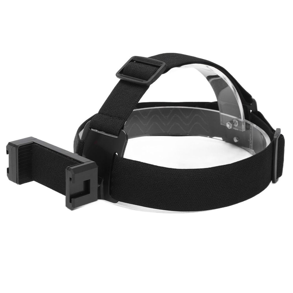 Airshi Head Strap Mount, Adjustable Removable Head Camera Mount 120 Degree Reversible Antislip Comfortable Cold Shoe Design for Mobile Phones for Sports Cameras, Default, Airshig2dxnwuib4
