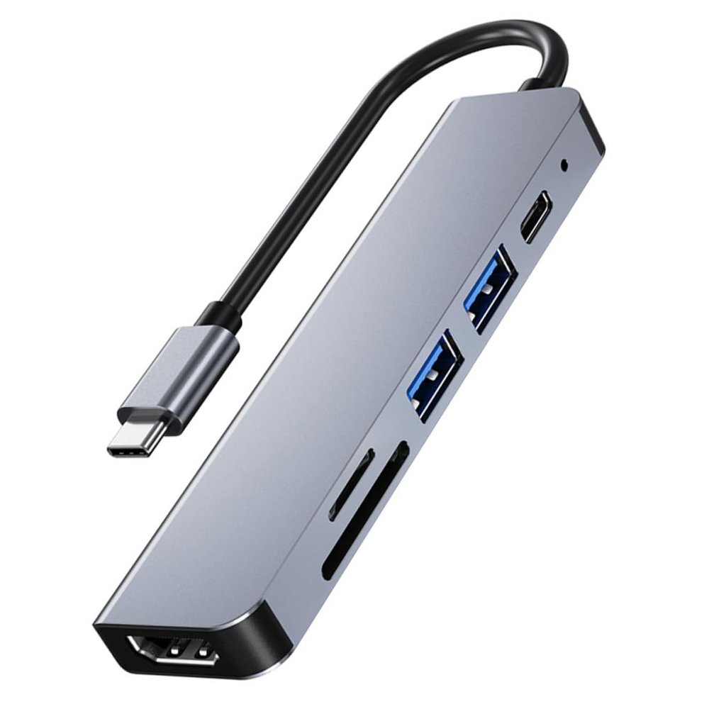 HOMSFOU 3pcs USB Hub for Laptops Portable USB Splitter Pd Fast Charging Dual Slot Reader Compatible