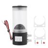 500L H 10W DC 12V Water Cooler Pump Heat Exchanger, Easy to Install, Quiet, 3-pin Connector for Various Devices view 1