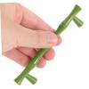 CORHAD 2pcs Style Zinc Alloy Cabinet Pulls Ergonomic Knob Handles for Furniture Chic Easy to Install Modern Aesthetic Door Knobs for Home view 2