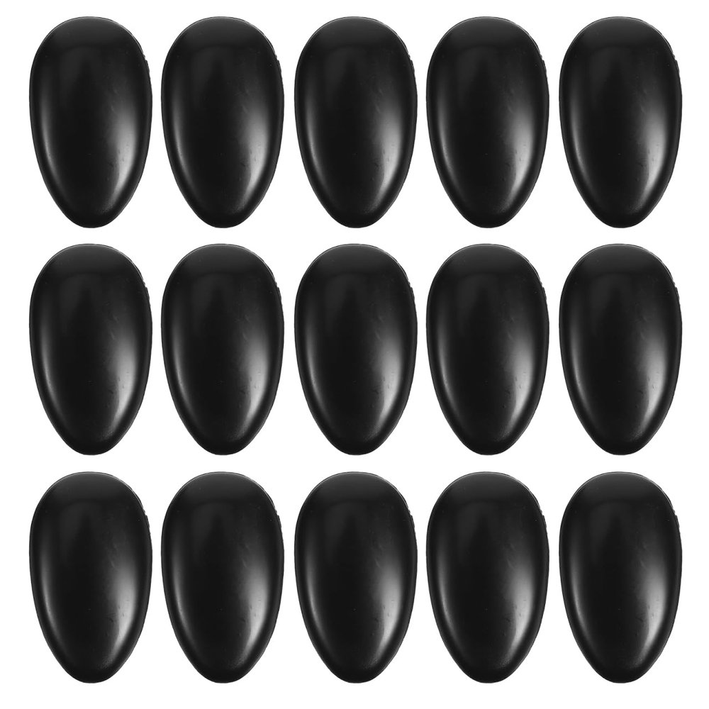WOFASHPURET Hair Dye Earmuffs 20 Pcs Waterproof Ear Covers Noise Reduction Ear Protector Adjustable Fit for Hair Coloring Salon and Home Use