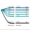 Airgain MultiMax FV 4G EZConnect Platform 6-in-1 High Performance 2x2 MIMO 4G/LTE, 3x3 Wi-Fi, GPS Antenna, Black, Thread Mount, 15ft, SMA, AP-MF4G-C2W3G view 4