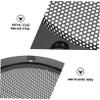 Mikikit 3sets Speaker Mesh Cover Car Speaker Grill Case Shatter Resistant Guard for Automotive Grilles view 2