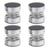 Dufray HiFi Speaker Stand Feet Pads 1.8"x1.6" Spring Shock Absorber Feet Audiophile Isolation Feet Aluminum Speaker Spikes for CD-Player DAC Subwoofer Turntables view 1